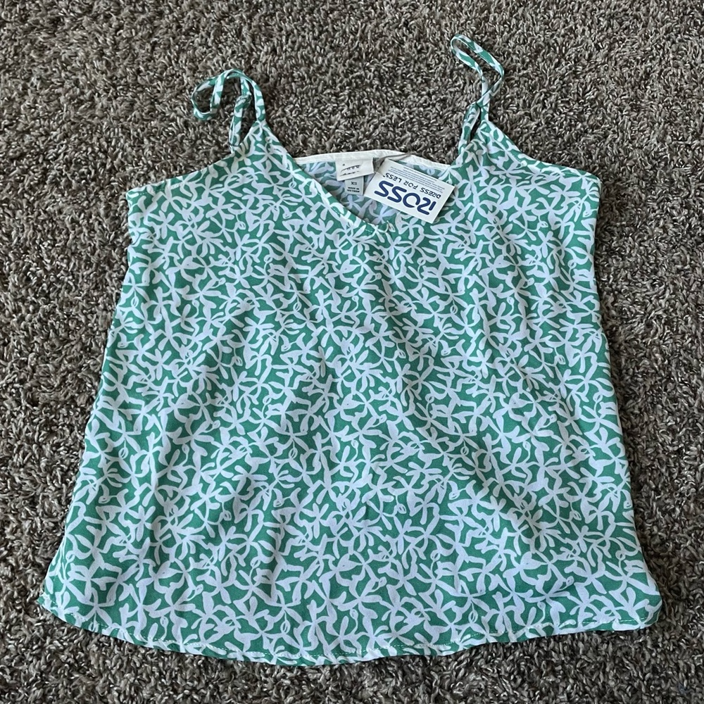 Flowers Cami Tank Top